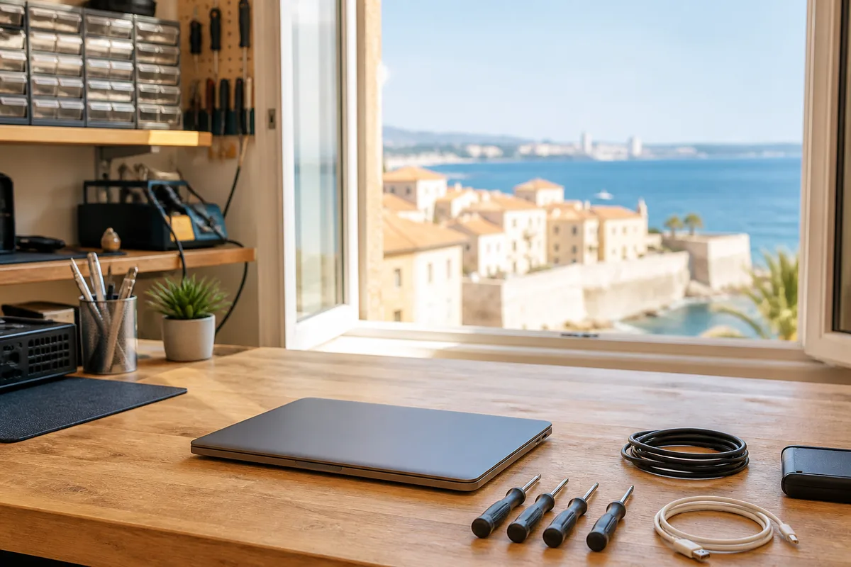 Dépannage informatique à Cannes : tarifs constatés et bons réflexes